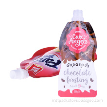 recyclable health baby snack food plastic stand up pouches packaging